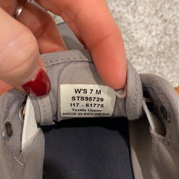 Sperry Canvas Slip On Dock Shoes - Picture 5 of 5